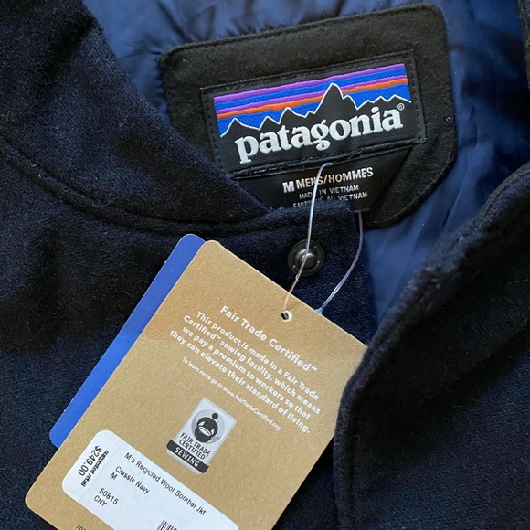 Recycled Wool Bomber Jacket 